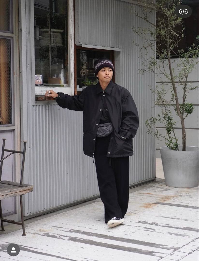 人気KAPTAIN SUNSHINESilk Poly Coach Jacket - メルカリ
