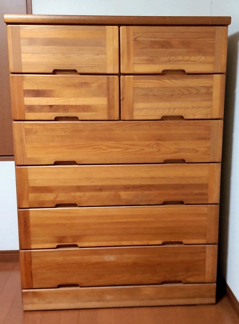 木製チェスト 6段 タンス 箪笥 収納家具 mkur-55ch-6.jpg