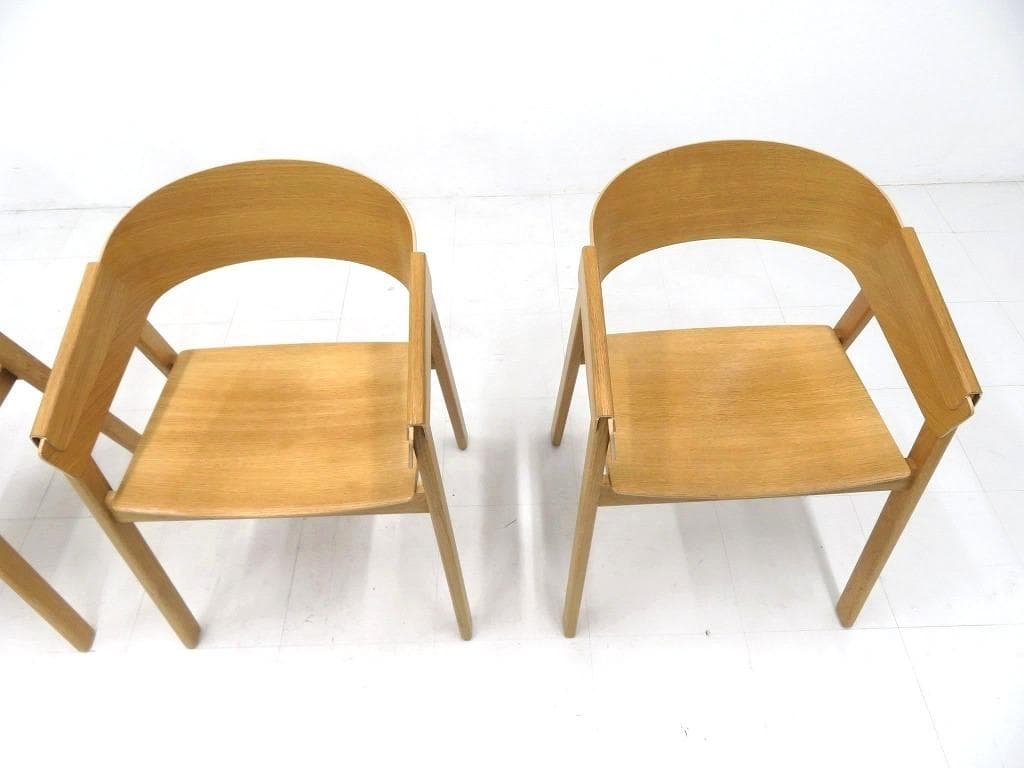 展示品 ムート カバーチェア 4脚セット デンマーク 北欧 ダイニング