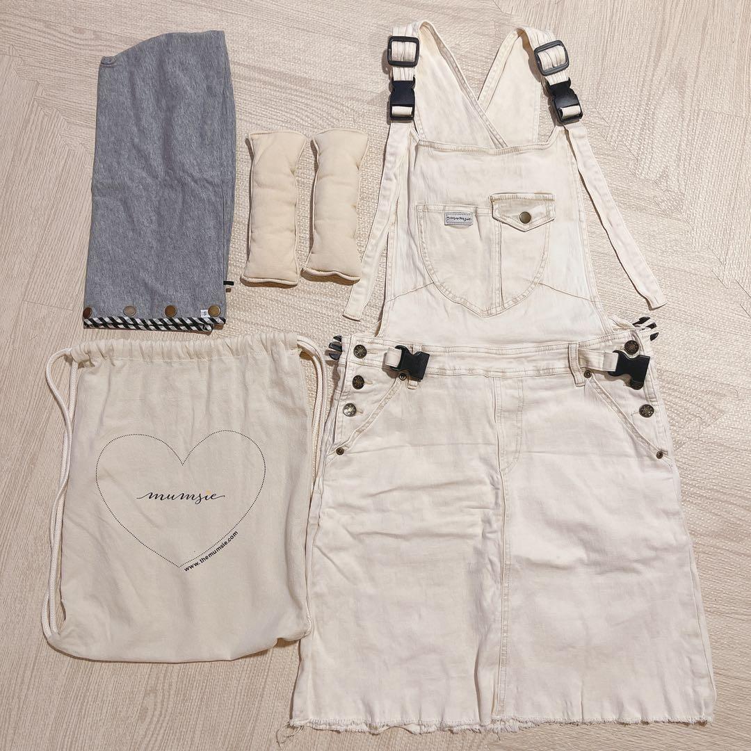 【マムジー】着る抱っこ紐 サロペット 着る抱っこ紐 マムジー 抱っこ紐 the sahara 抱っこ服 スカート