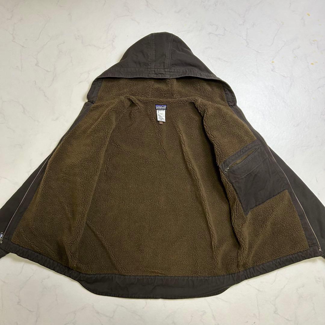 11年製】パタゴニア ラインドキャンバス フーディ 焚き火ジャケット L