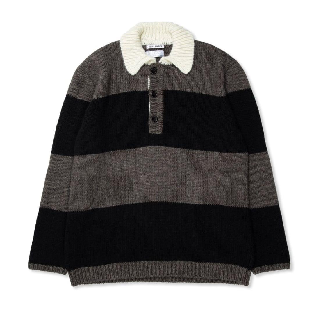 our legacy 21aw Big Piquet Rugby Stripe - メルカリ