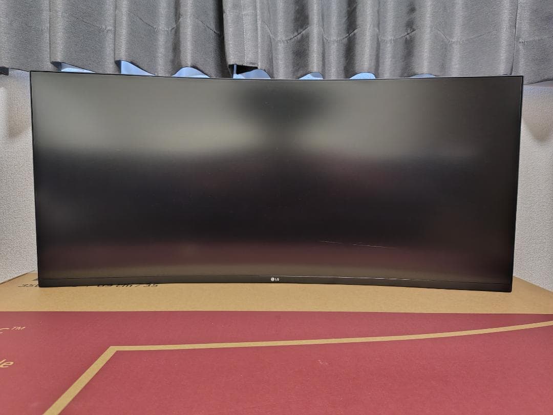 LG モニター ディスプレイ 35WN75C-B 箱あり 35WN75C-B】USB-Cケーブル1本で映像出力＆給電ができる曲面ウルトラ