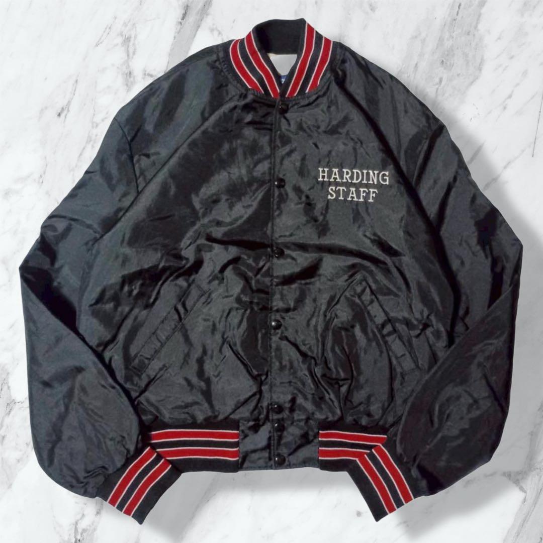 90s USA製 Holloway 企業刺繍 ナイロンスタジャン XL - メルカリ