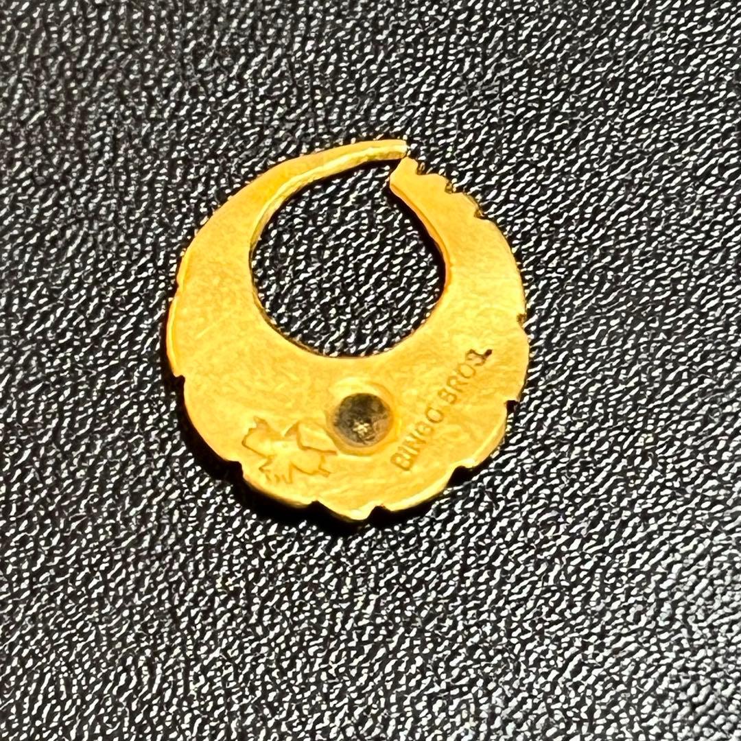 富*虎様 ビンゴブラザーズ 24Kピアス 星×月桂樹 右耳 ゴールド 岩本照