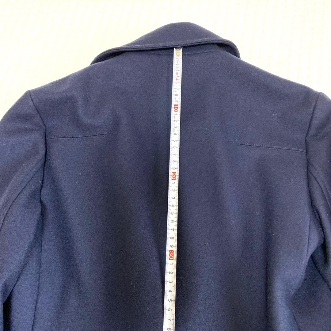 Diorオム ネイビー ダブルブレスト ピーコート - メルカリ