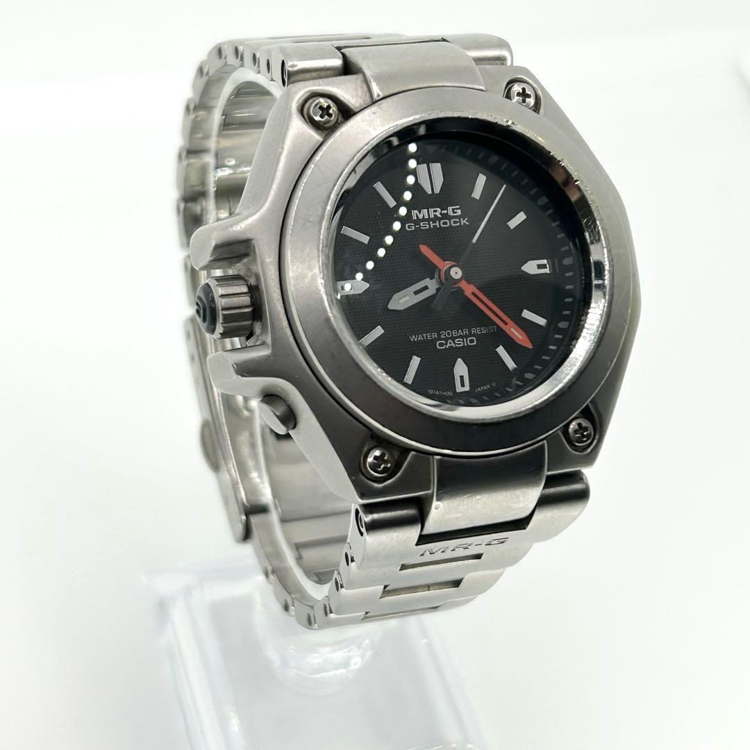 時計 CASIO MR-G MRG-120-1A G-SHOCK カシオ CASIO G-SHOCK Gショック MR-G MRG120 クオーツ ネイビー 文字