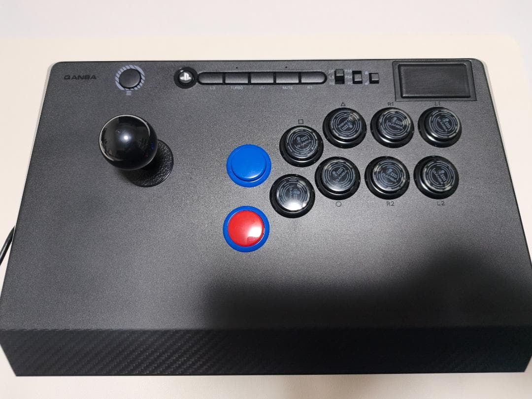 アーケードスティック QANBA TITAN 10ボタン増設済み アケコン Qanba