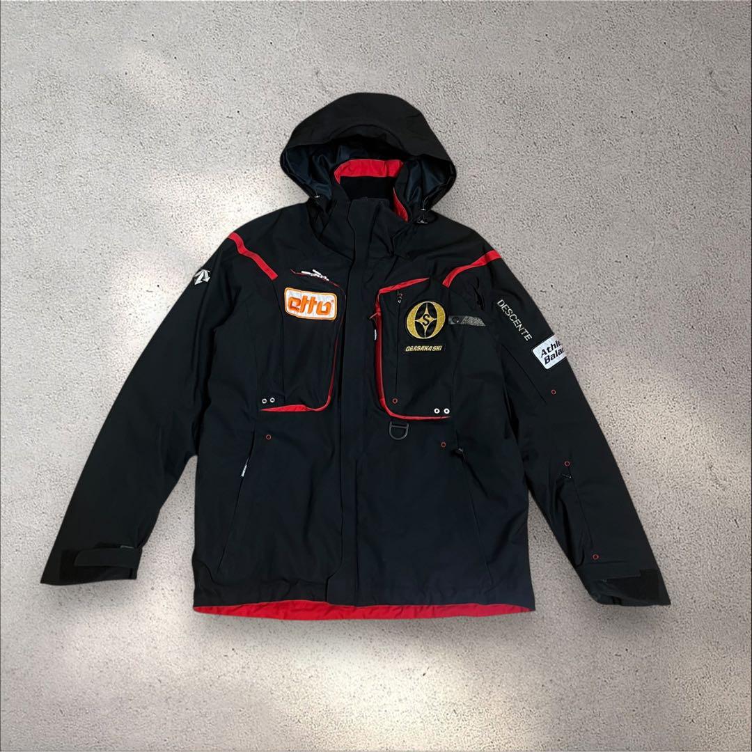 DESCENTE OGASAKA SKI スキーウェア　デサント　ブラック　L DESCENTE×OGASAKA スキーウエア Lサイズ デサント（DESCENTE）（メンズ