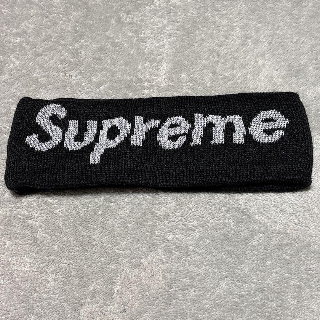 2/28まで Supreme ニューエラ ヘアバンド 黒 シュプリーム - メルカリ