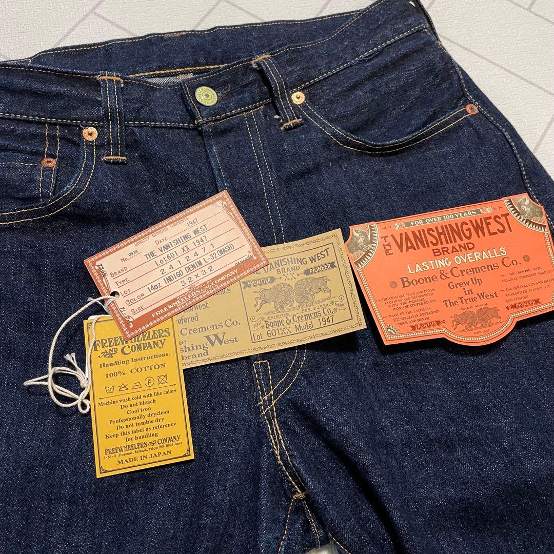 【Daichi】 Lot 601XX 1947\" size 32 フリーホイーラーズ（FREEWHEELERS） FREEWHEELERS Lot 601 XX 1947 L