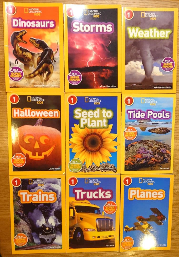 美品 National Geographic Kids L1/31冊 英語 絵本 - メルカリ