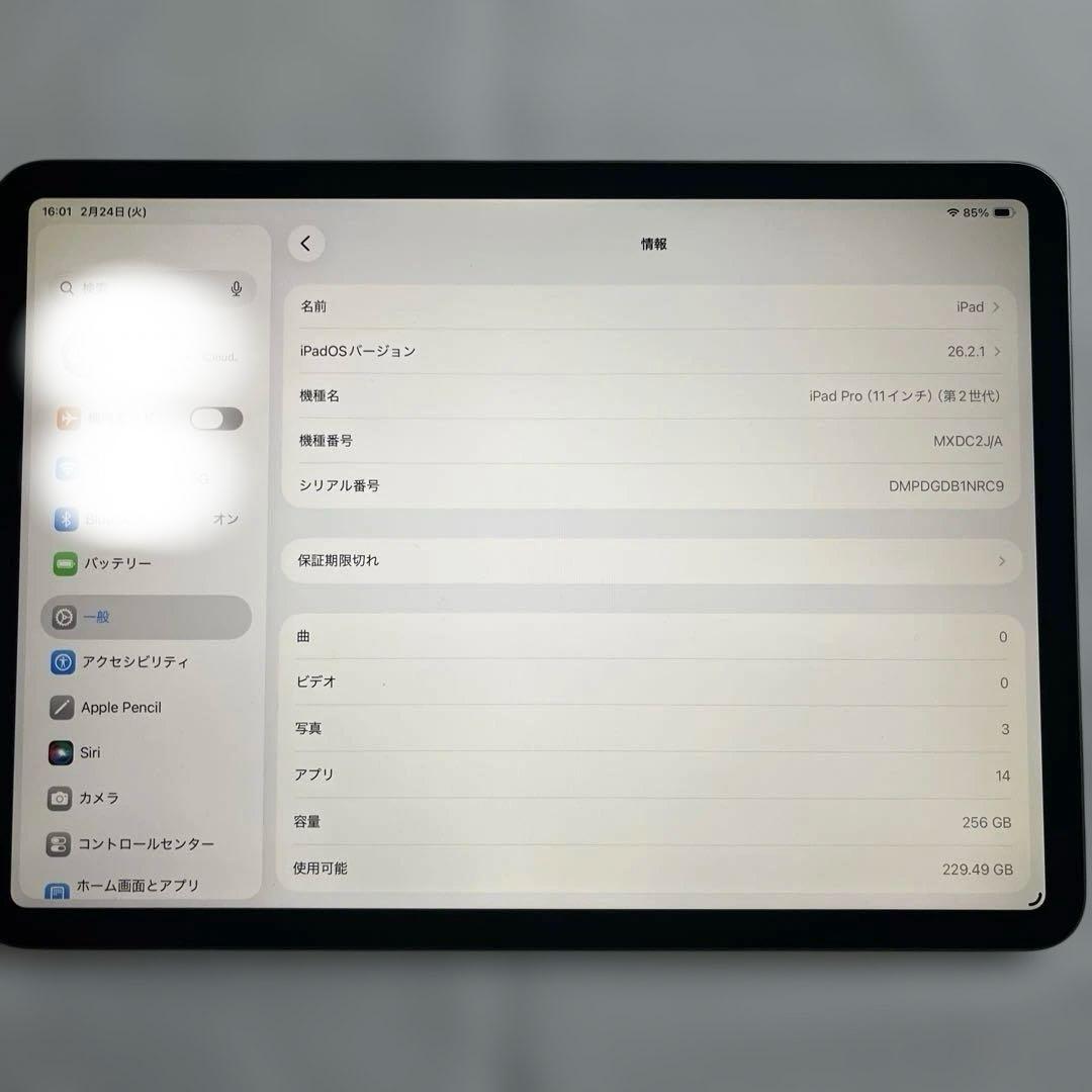 Apple iPad Pro（第2世代）11インチwifi 256GB おまけ付 - メルカリ