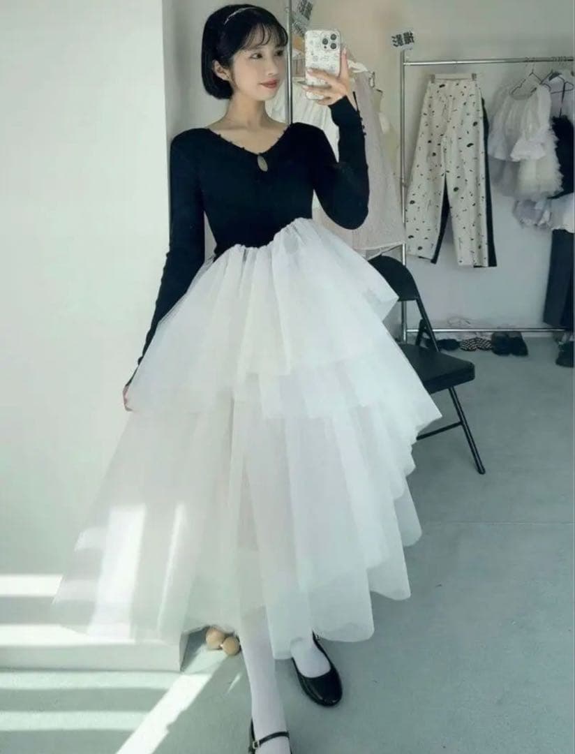 Bibiy. DELPHINE TULLE DRESS - メルカリ