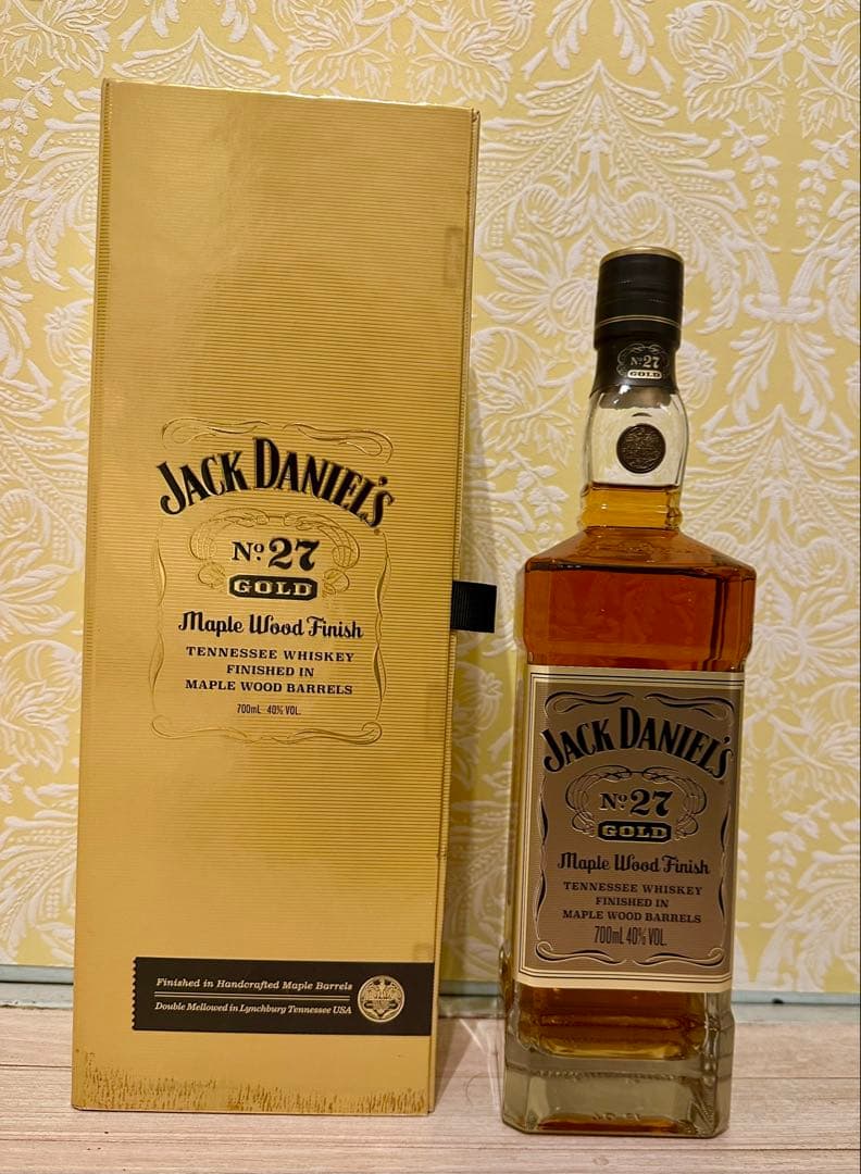 ジャックダニエルNo.27ゴールド 700ml 未開封 箱付き - メルカリ