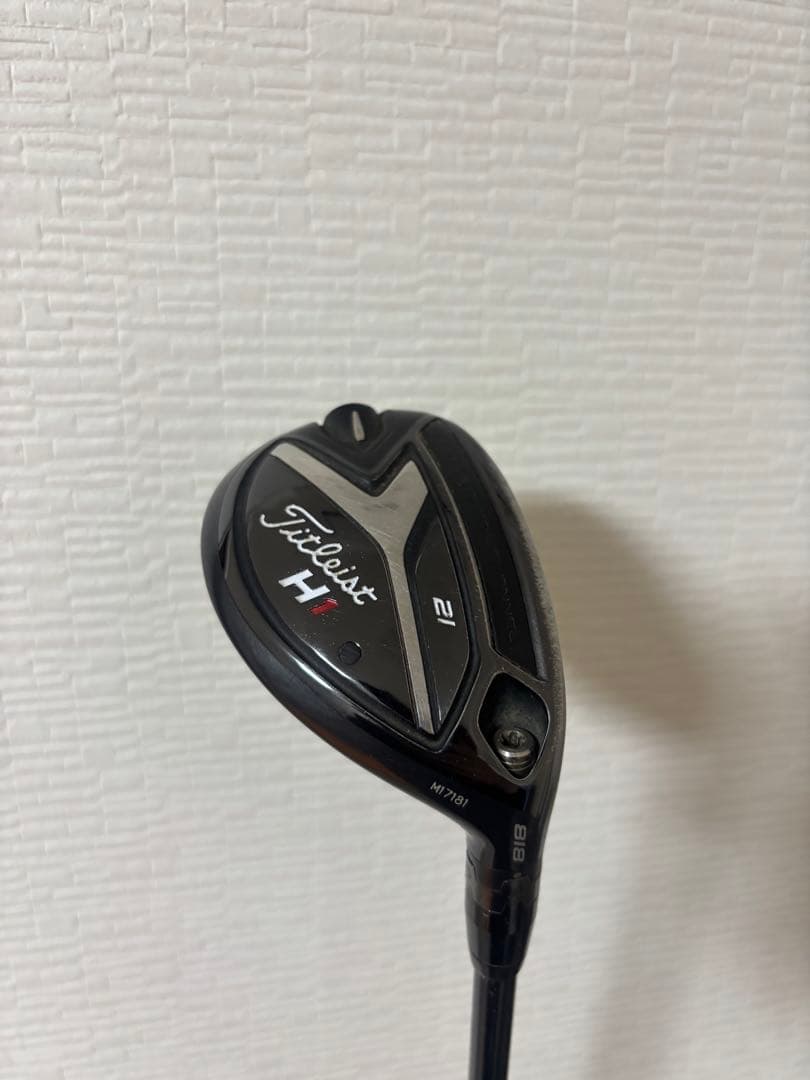 星　Titleist 818 H1 ユーティリティ 21度 HY-95X タイトリスト 818H1 ユーティリティ の試打＆評価│楽しい GOLF LIFE