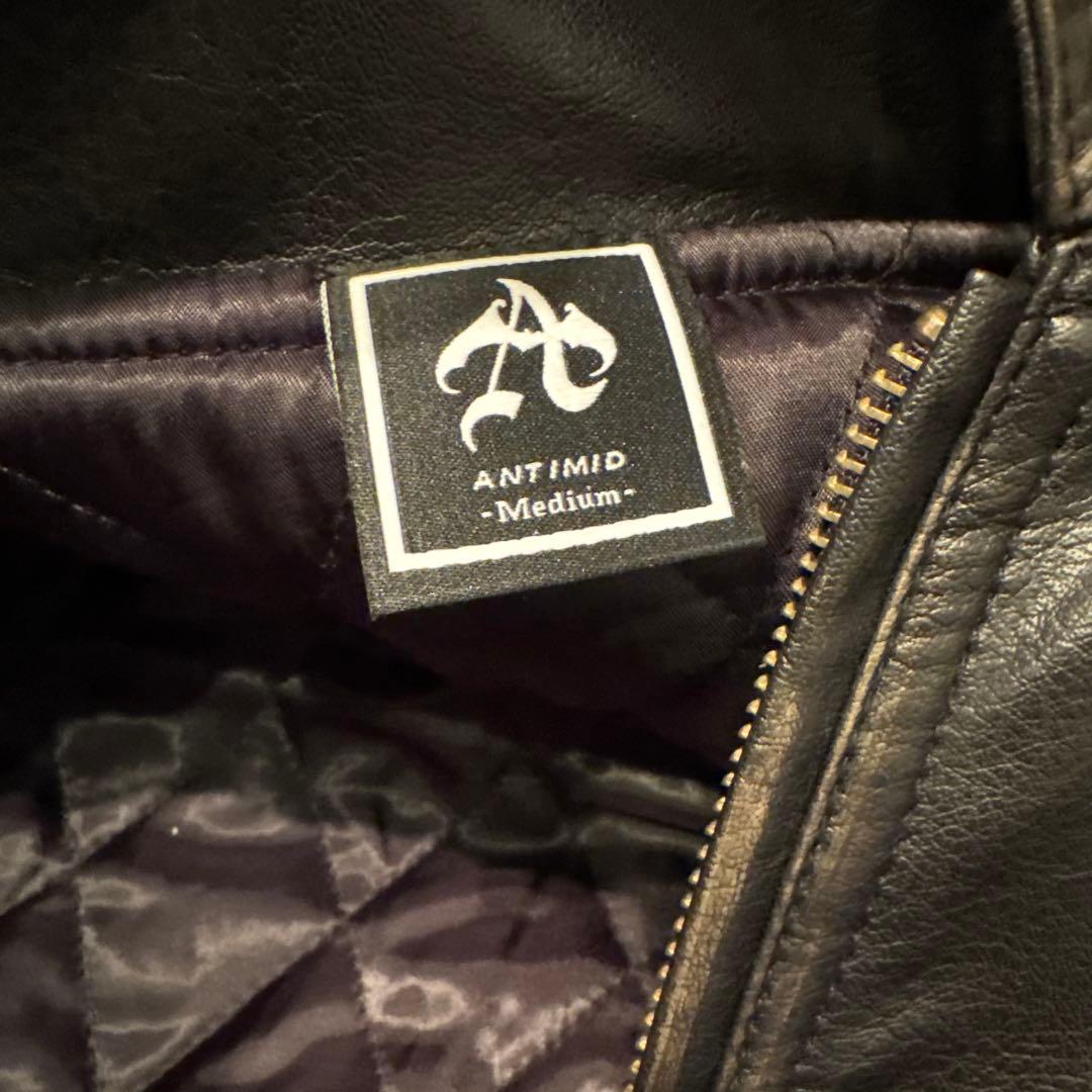 Antimid PU LEATHER JACKET - メルカリ