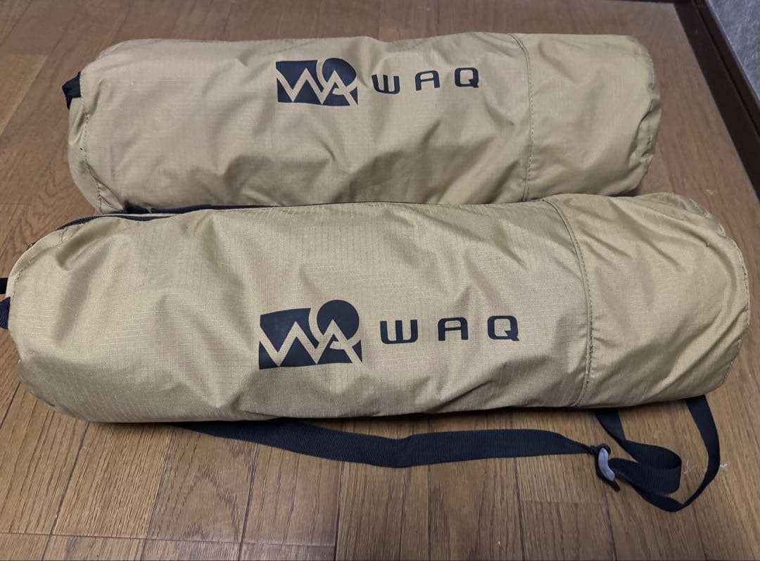 WAQ ワック 2way フォールディングコット　TAN　2個セット WAQ （ ワック ） 2WAY フォールディングコット | コット ｜ ベッド