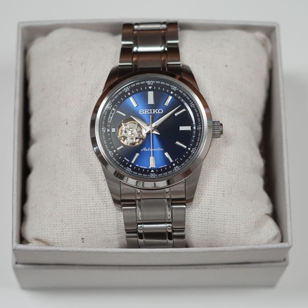 【機械式】SEIKO SELECTION \"SCVE051\" ブルー文字盤