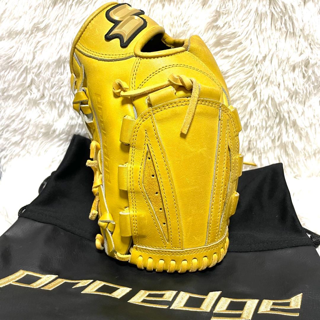 【美品】SSK Proedge オーダー グローブ 硬式 右投 投手用 保存袋付 proedge 【高校野球対応】 エスエスケイ SSK Proedge プロエッジ 当店