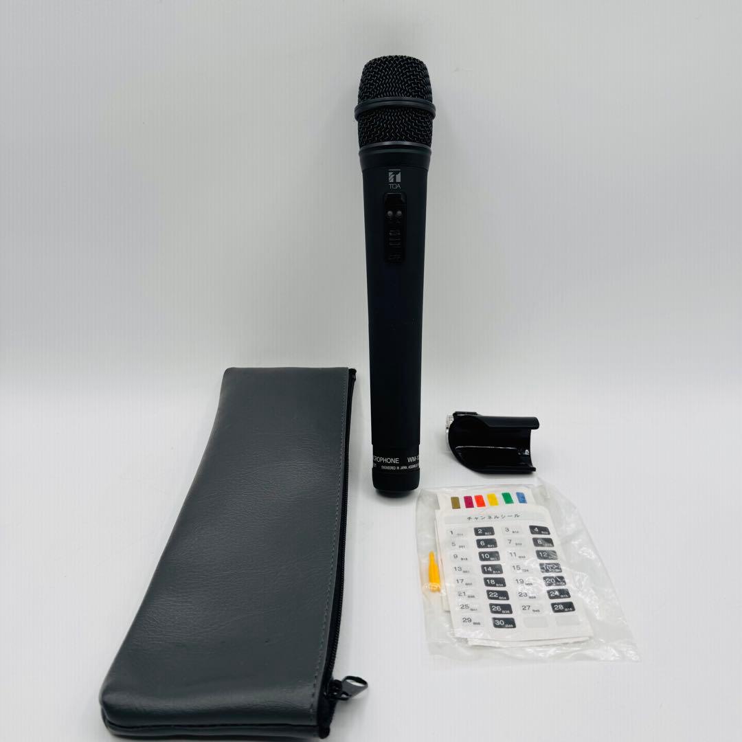 【美品】TOA WM-1220 ワイヤレスマイク WM-1220 TOA ワイヤレスマイク ハンド型 : コネクト Yahoo!店 - 通販
