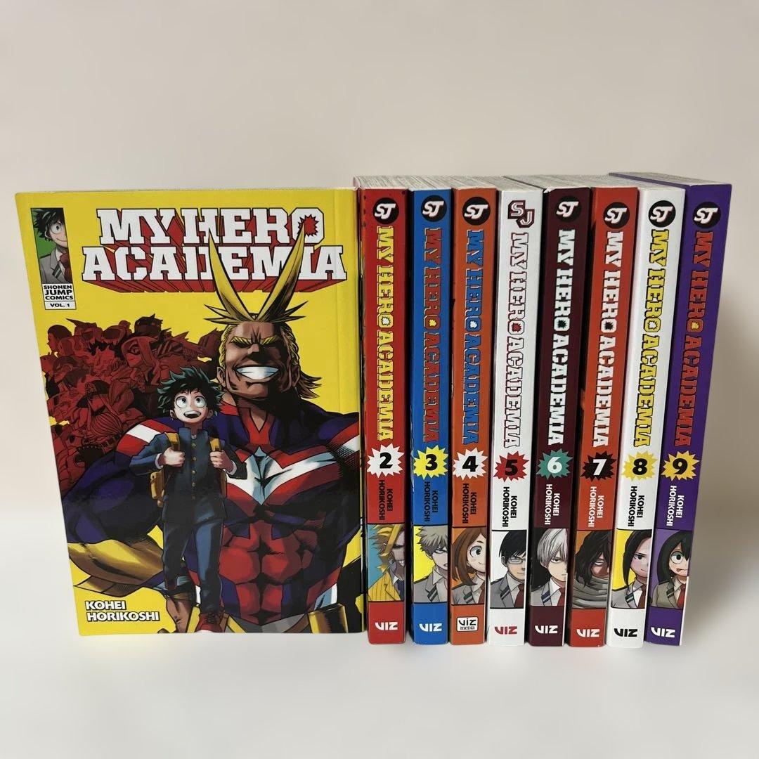 僕のヒーローアカデミア　英語版　1-9巻セット 集英社（SHUEISHA） 僕のヒーローアカデミア コミック （1巻−42巻