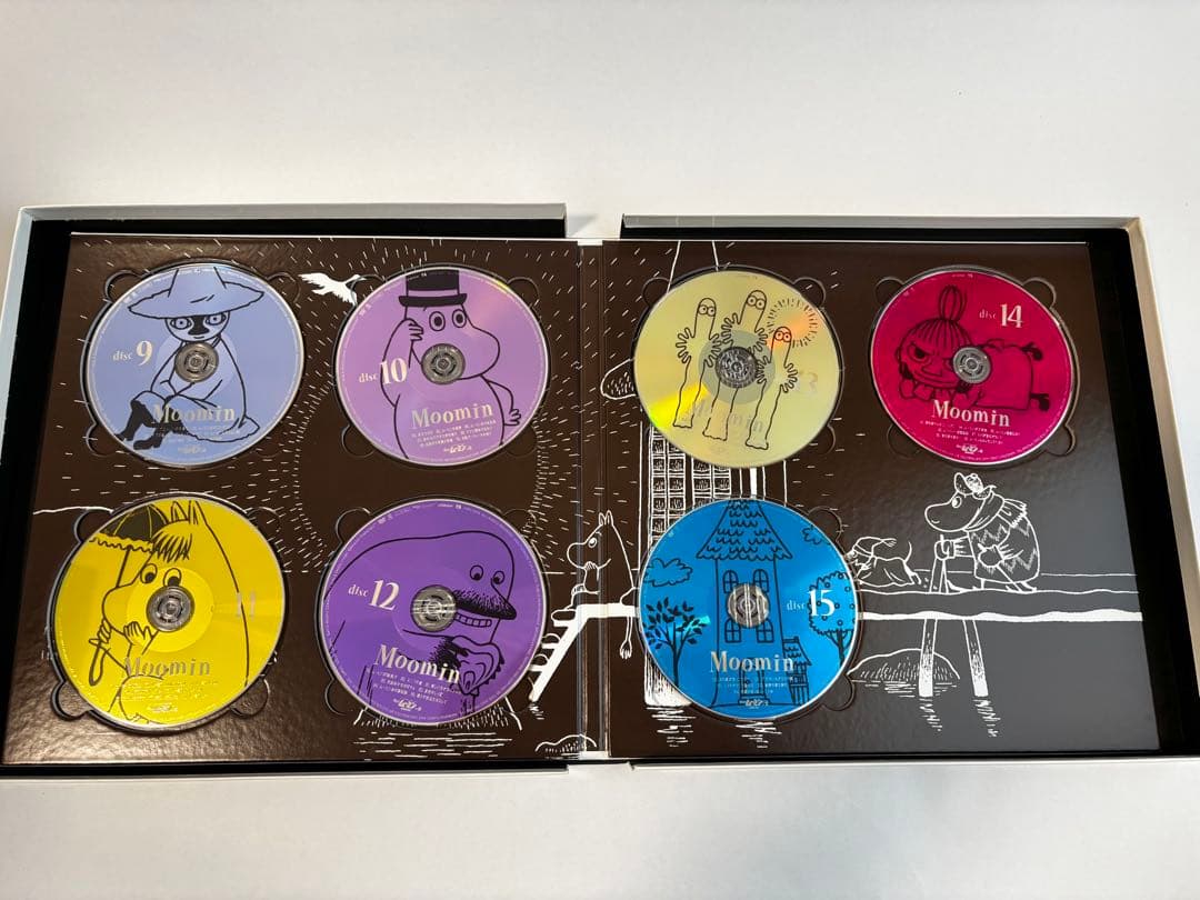 DVD 楽しいムーミン一家 コンプリートDVD-BOX 15枚組 初回限定生産版