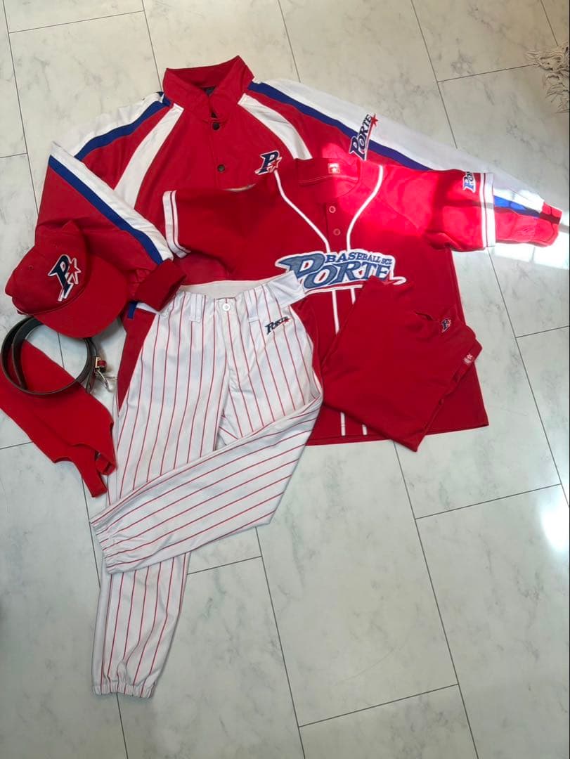 ポルテ ユニフォームセット POLTE ベースボールスクール 野球クラブ ベースボールスクールポルテ ポルテ新田（水）スクール|野球・ソフト