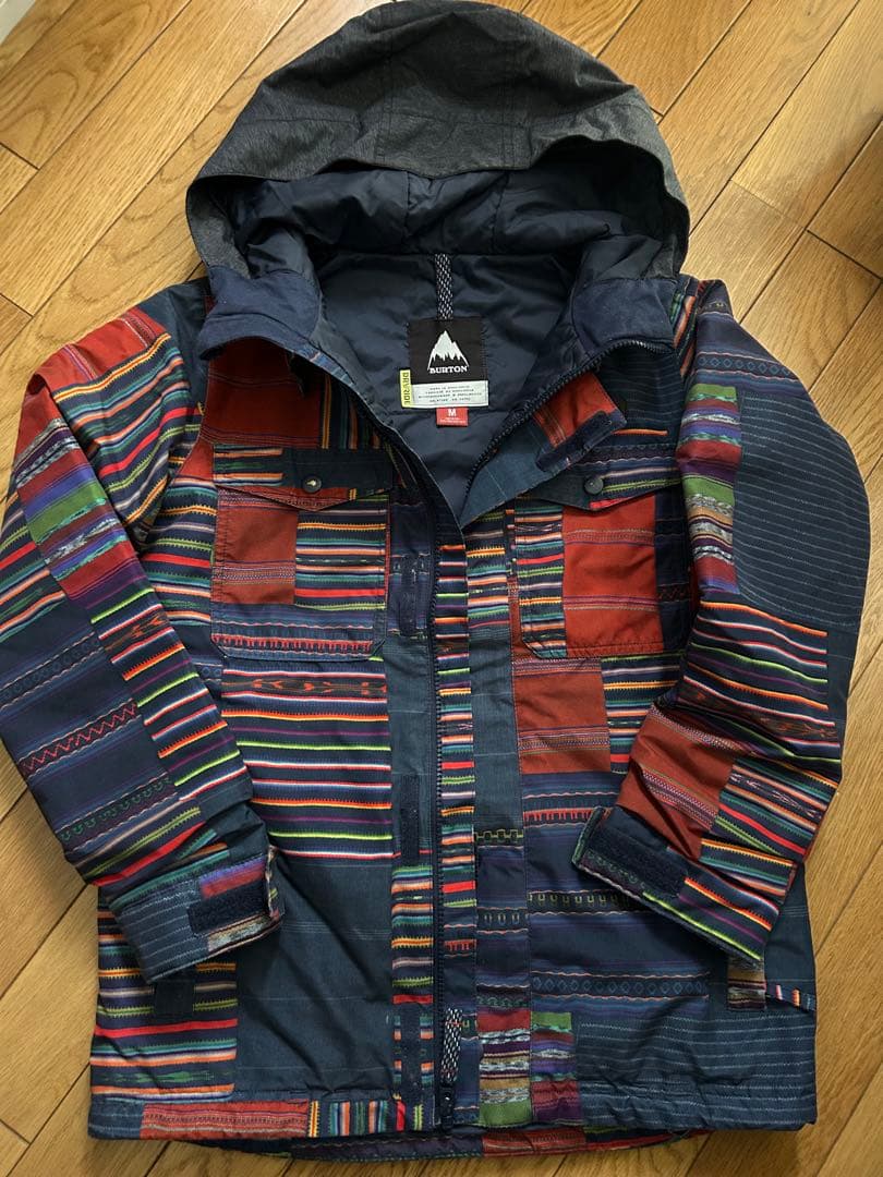 BURTON スノーボードジャケット上下セットMサイズ（140ー147） BURTON（バートン） スノーボードウェア キッズ ジャケット 25-26
