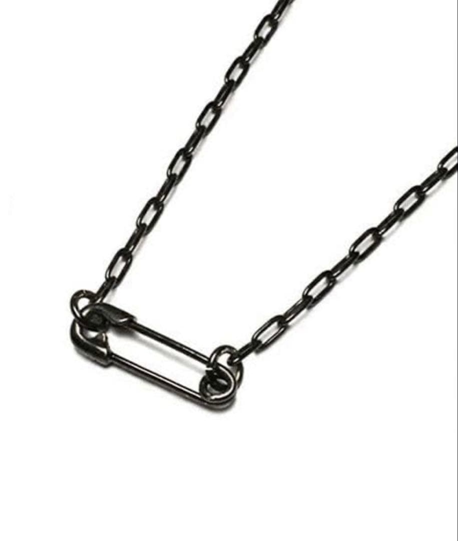 ス*ク様 JAM  MADE 安全ピンネックレス　M JAM HOME MADE（ジャムホームメイド） ネックレス 安全ピン 長アズキ