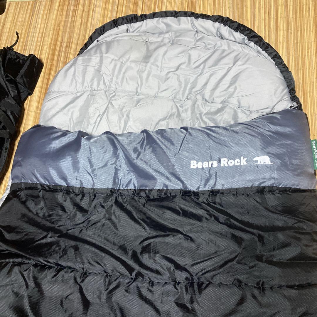 美品✨️Bears Rock 冬用ワイド寝袋 -30℃対応FX-503W 廃盤品