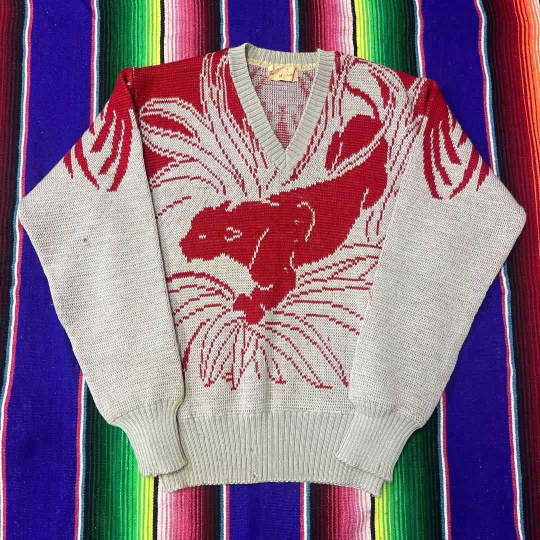 50s JANTZEN PANTHER ジャガード ロカビリー 50s JANTZEN PANTHER ジャガード ロカビリー - メルカリ