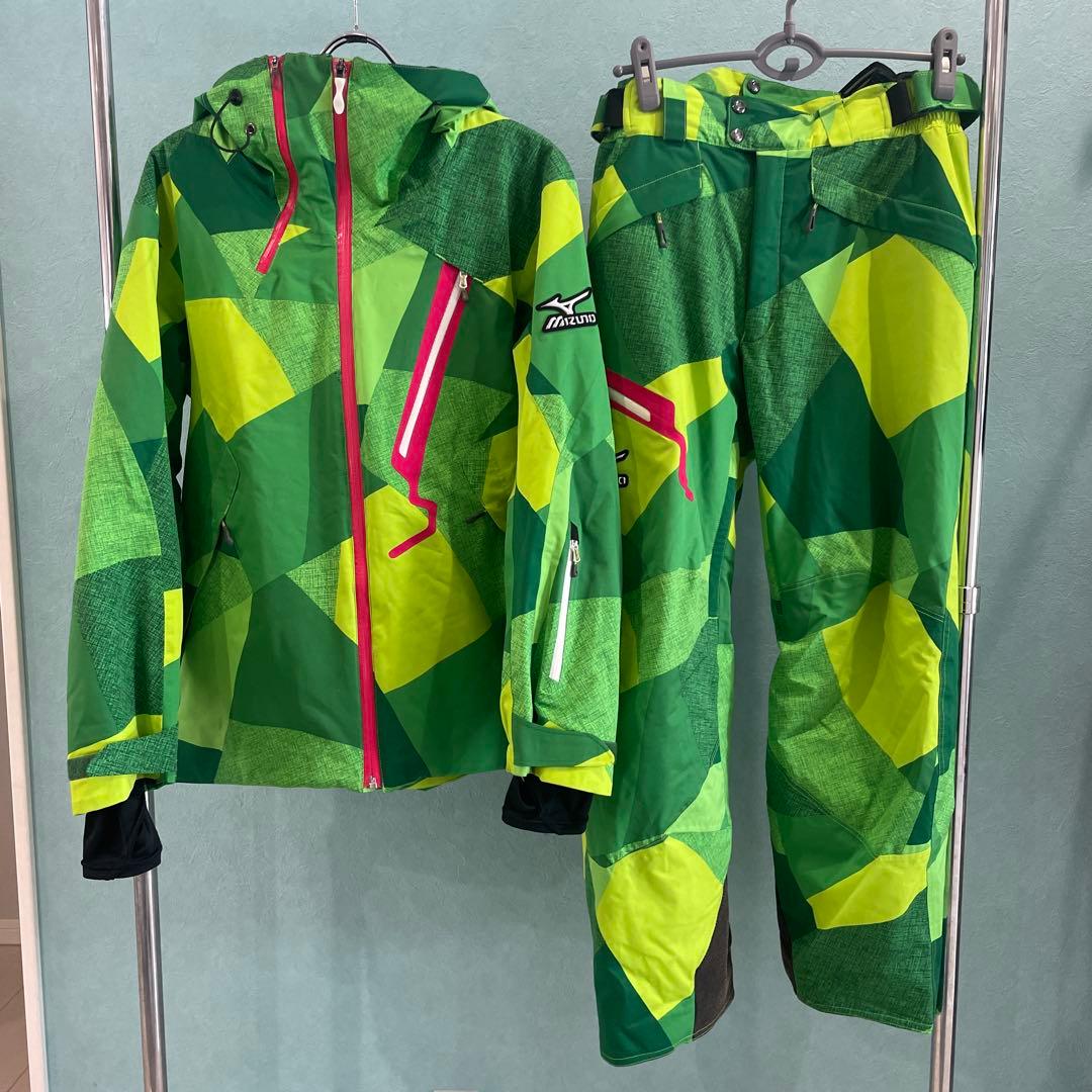 Mサイズ　スキーウェア　ミズノ　MIZUNO 上下セット　メンズ　ブレスサーモ 楽天市場】ミズノ（MIZUNO）（キッズ）ジュニア スキーウェア ブレス