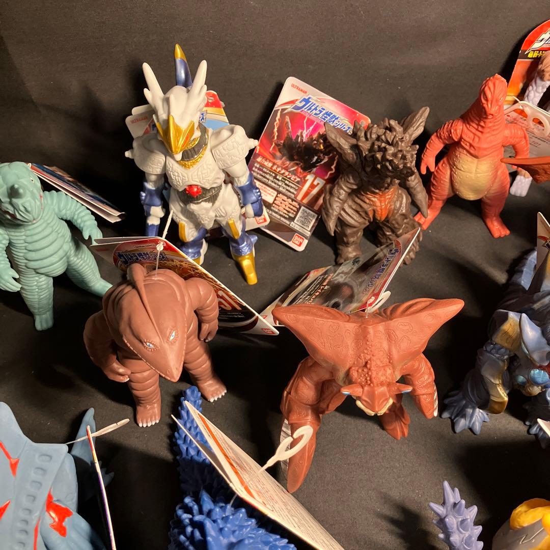 新品未使用品 ウルトラ怪獣シリーズ 22体タグ付き まとめ売り