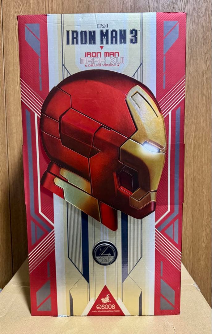 ホットトイズ　クオータースケール　アイアンマン　マーク42 ボーナスアクセサリー ホットトイズ クォータースケール アイアンマンマーク42 ボーナス
