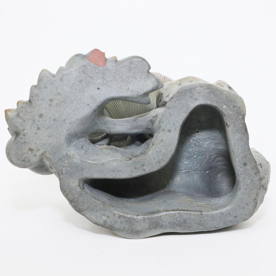 青備前 獅子牡丹香炉 備前焼三名工 西村春湖 作 伊部 備前 - メルカリ