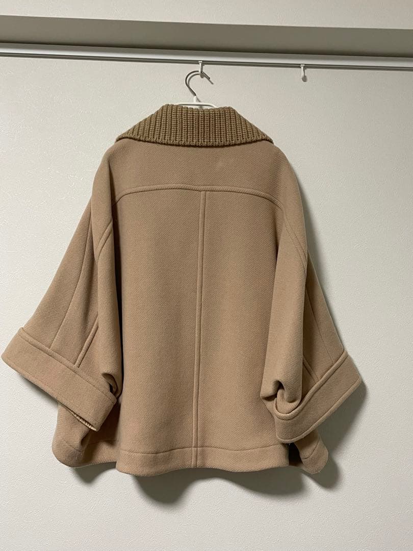 値下げ】クロエ Chloe ケープ コート ポンチョ - メルカリ