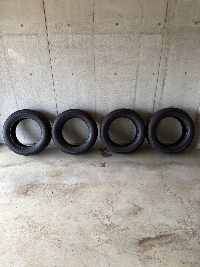 Yokohama ブルーアース225/60R17 4本セット２本① BluEarth 225/60R17 99H ヨコハマ RV-03 RV03 ブルーアース RV