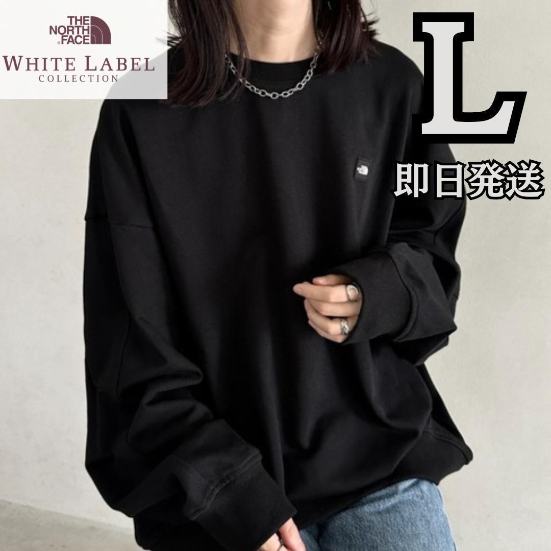 新品 ノースフェイス ルーズフィット スウェット L 韓国 ロンT