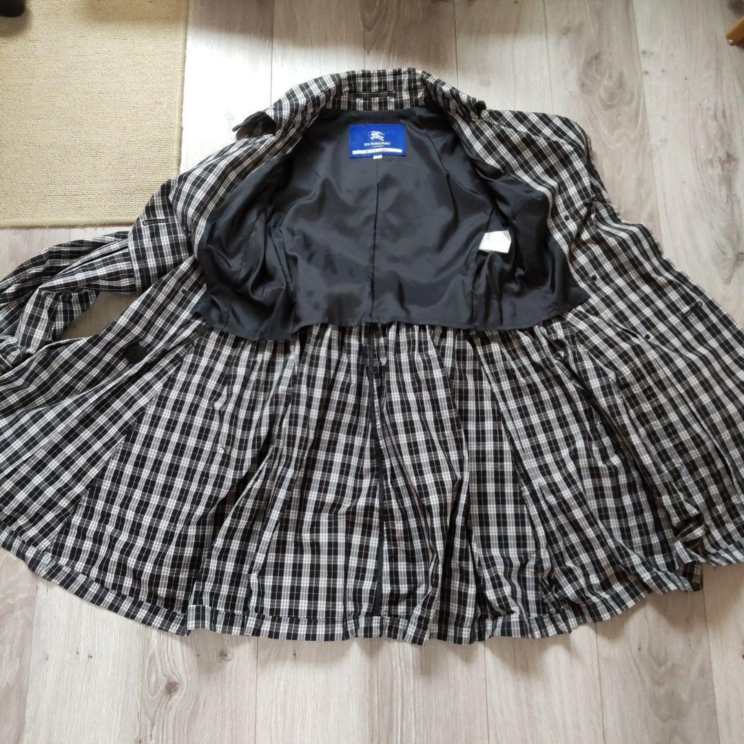 再値下❤ バーバリーブルーレーベル トレンチコート ノバチェック 38