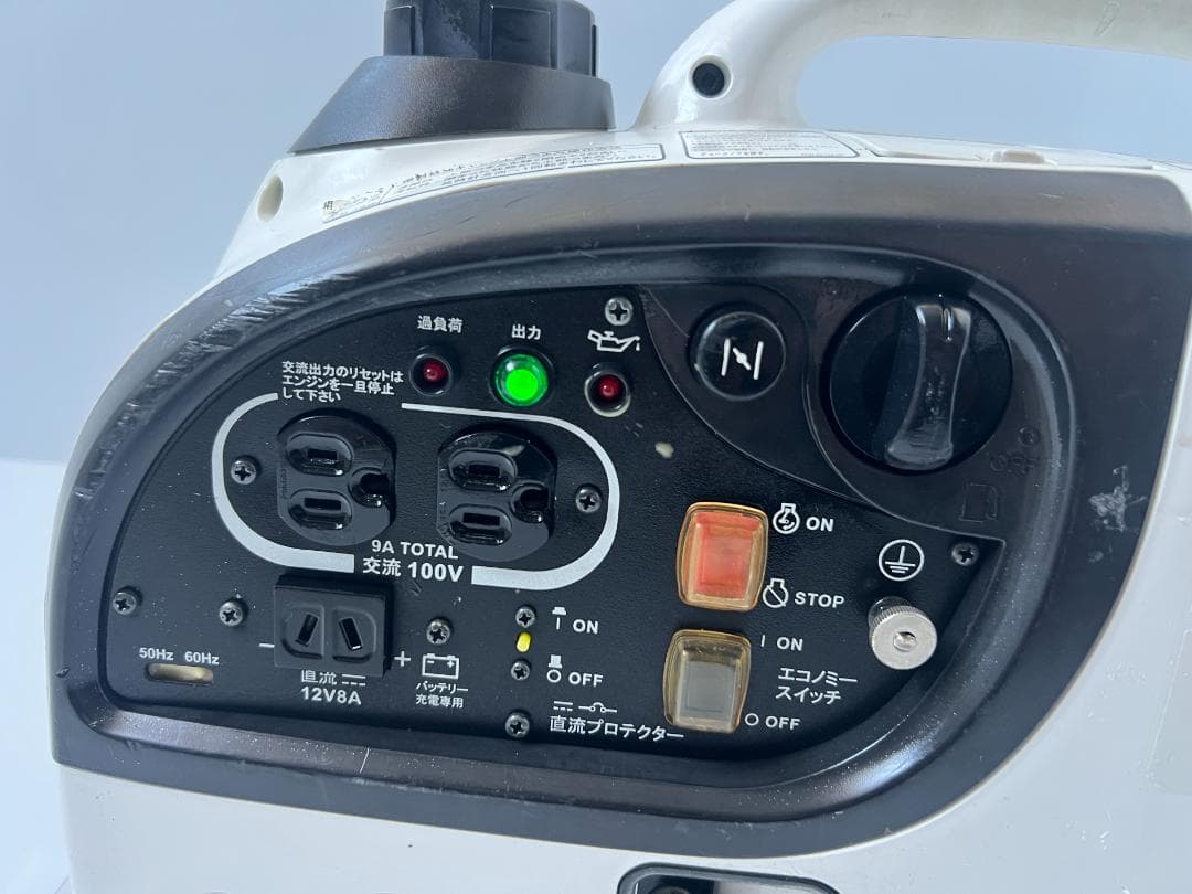 YANMARヤンマー インバーター発電機 G900iS2 動作確認済み KHD3