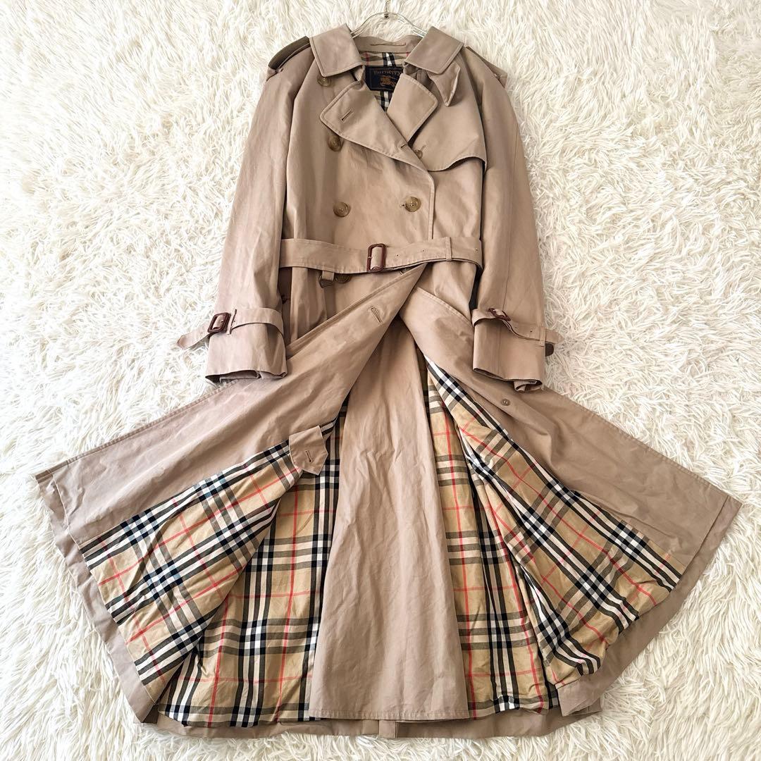 希少金タグ 大きいサイズ2XL✨バーバリー トレンチコート ベルト 着丈115 希少金タグ 大きいサイズ2XL✨バーバリー トレンチコート ベルト 着丈