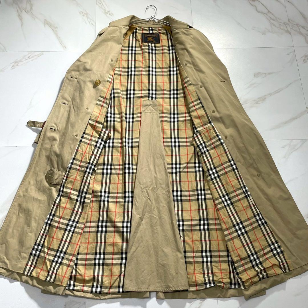 希少金タグ 大きいサイズ2XL✨バーバリー トレンチコート ベルト 着丈