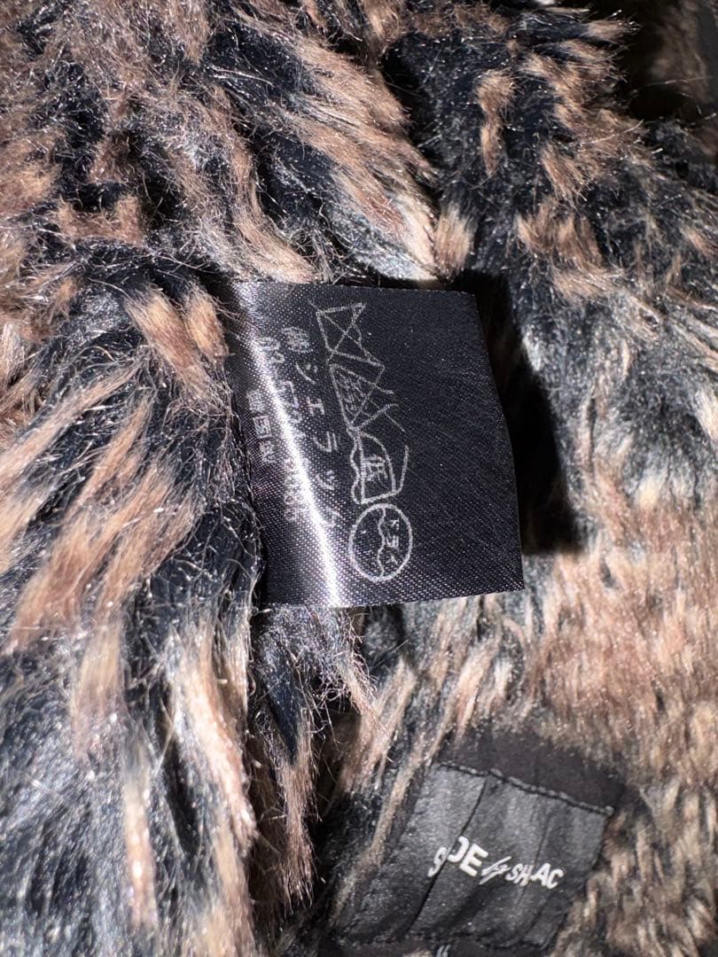 shade shellac fake fur jacket 00s y2k - メルカリ