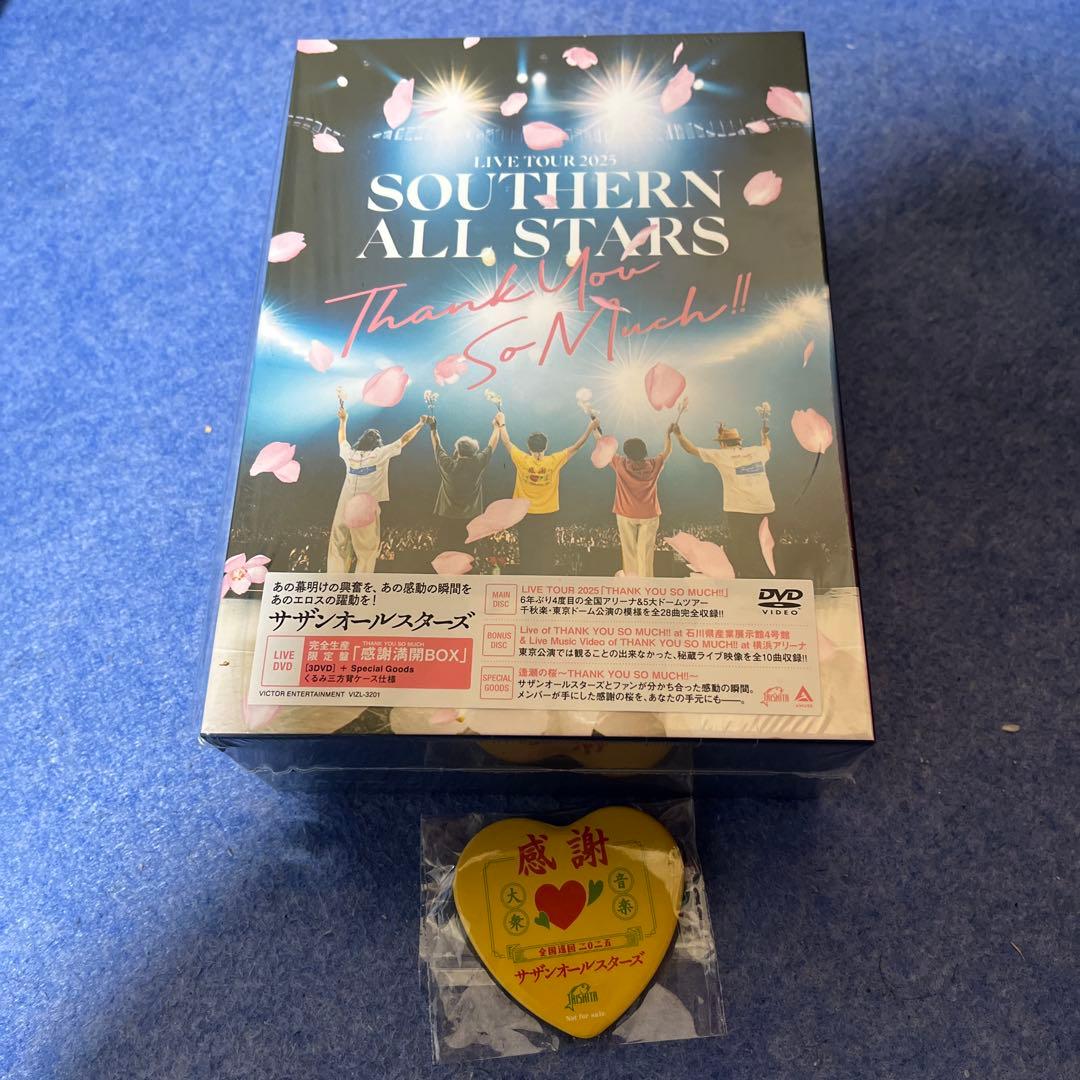 サザンオールスターズ　THANK YOU SO MUCH 完全生産限定盤　DVD Amazon.co.jp: サザンオールスターズ THANK YOU SO MUCH 完全生産限定