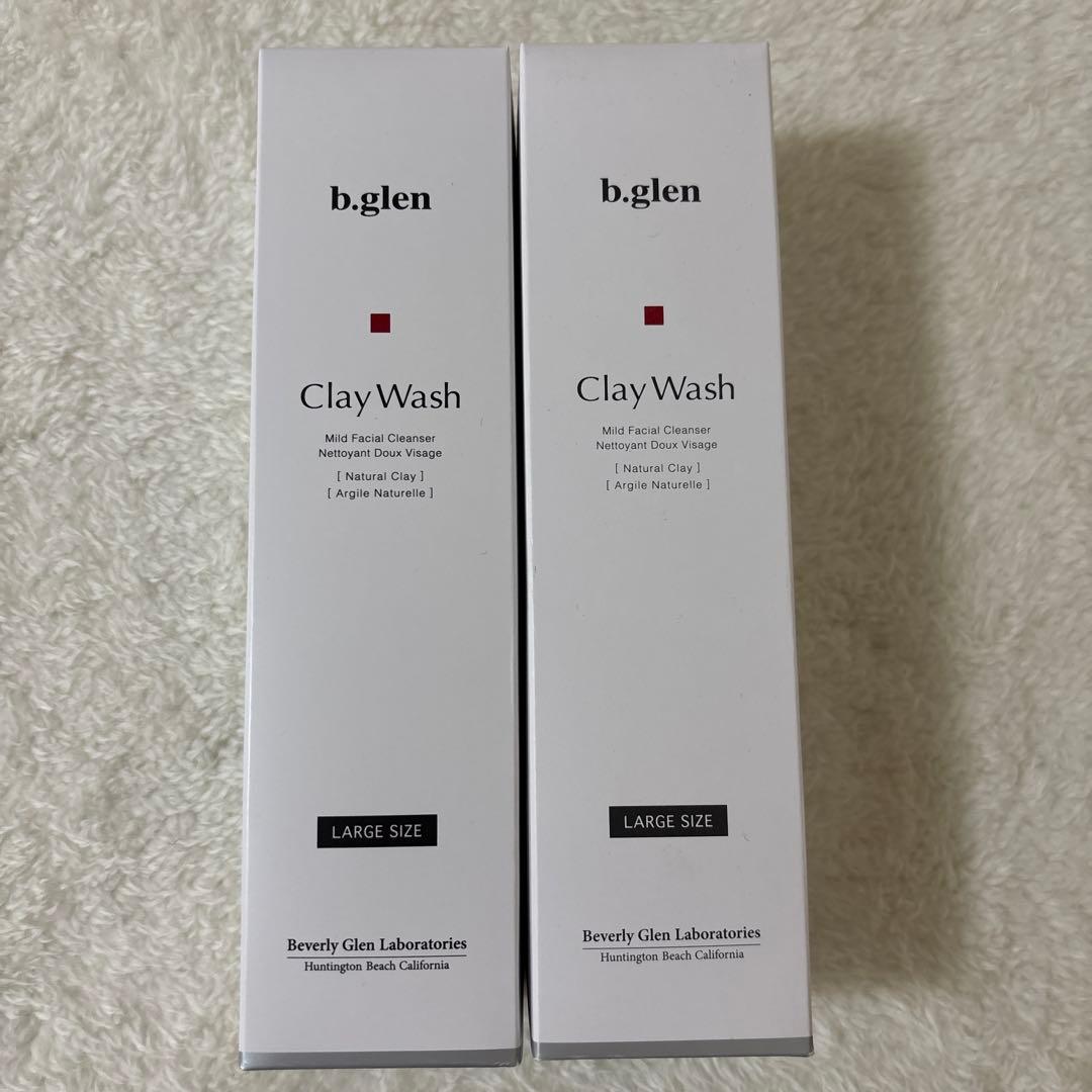 b.glen クレイウォッシュ 200g ラージサイズ ビーグレン x2 クレイウォッシュ | スキンケア化粧品・サイエンスコスメのビーグレン
