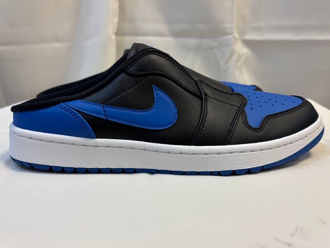 【美品】Jordan 1 Mule Golf　ブラック/ブルー　27.5cm