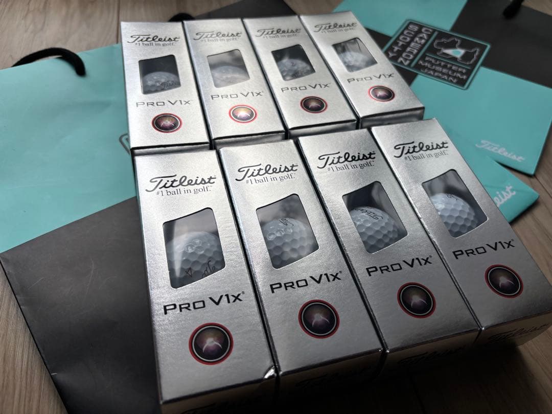 Titleist★タイトリスト★新PRO V1X★2ダース24球 Pro V1x Titleist 24 PRO LEFT DASH タイトリスト プロV1x レフト