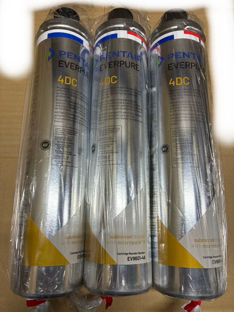 エバーピュア浄水器フィルターカートリッジ 4DC 3本セット - メルカリ