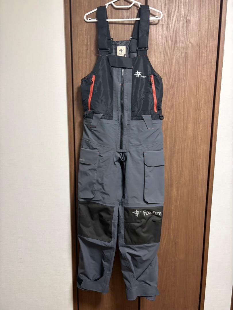 Foxfire GORE-TEX ハイドロマスタービブ グレー M 美品 Foxfire（フォックスファイヤー） ティムコ GORE-TEXハイドロ